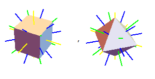 cube and octahedron